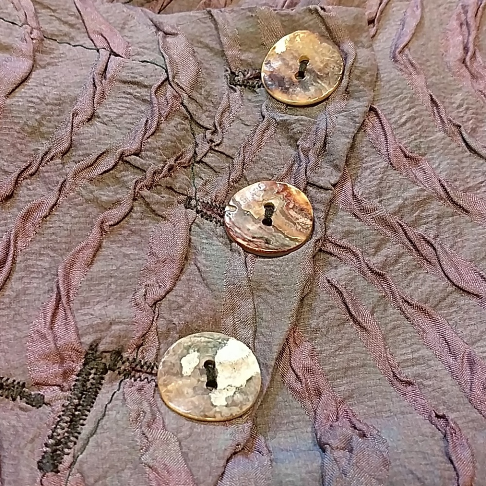Steel Pony Artisan Silk Crop Jacket, NWOT, 1size - Picture 6 of 16